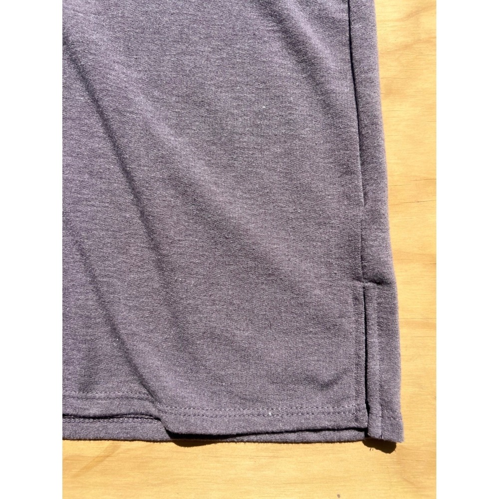 White Birch Womens Waffle Knit Henley Top Charcoal Black Long Sleeve Medium - Picture 4 of 7